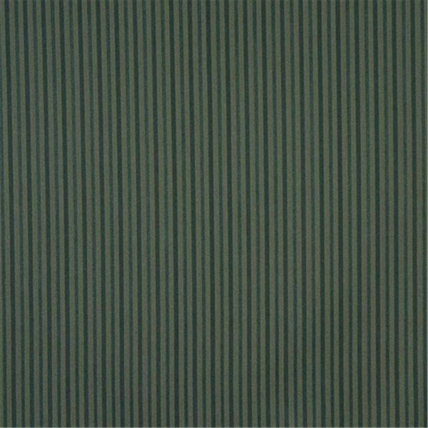 Fine-Line 54 in. Wide Dark Green- Striped Heavy Duty Crypton Commercial Grade Upholstery Fabric FI2944372